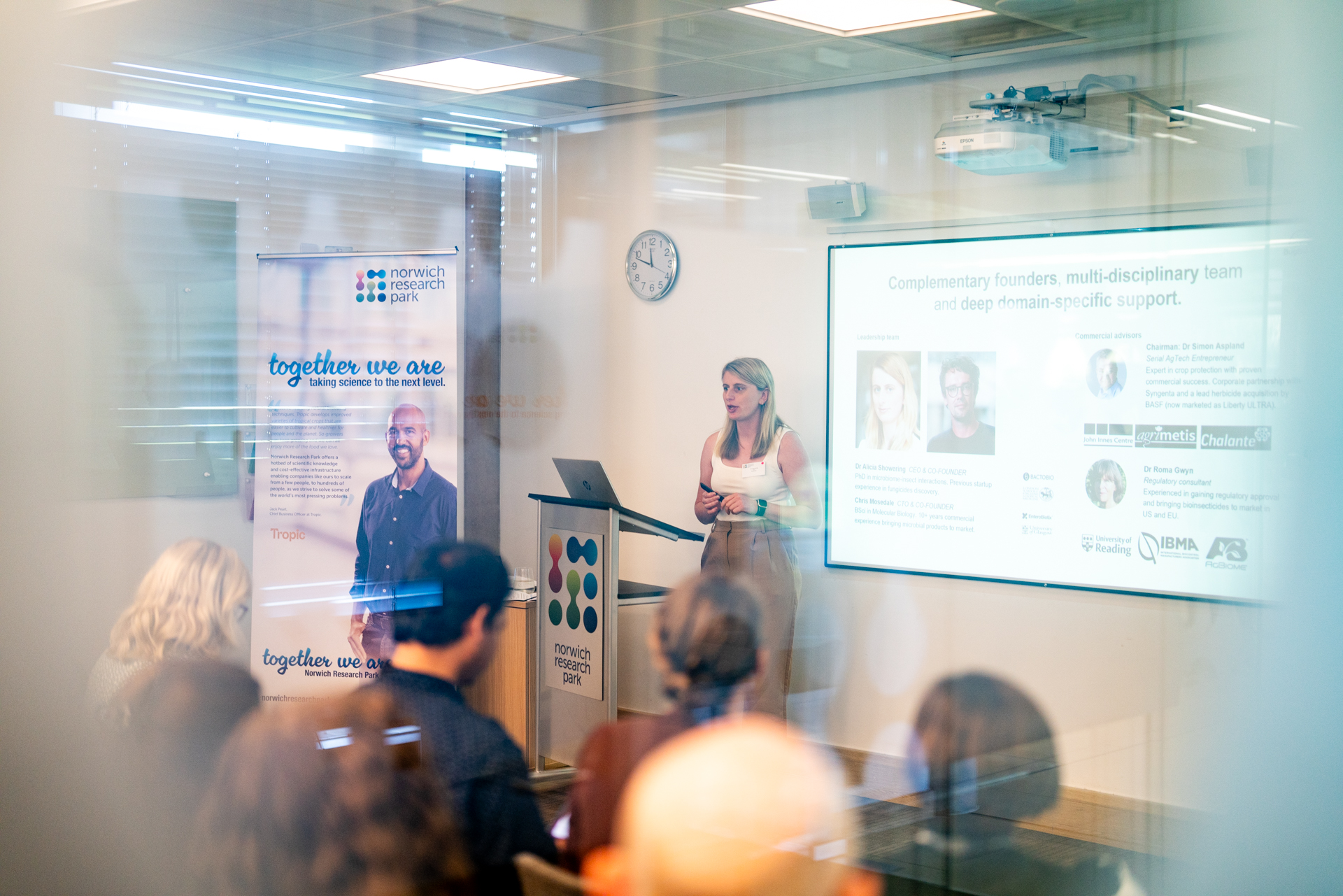 Award-winning scientists and innovative biotech companies attract investors to Norwich Research Park