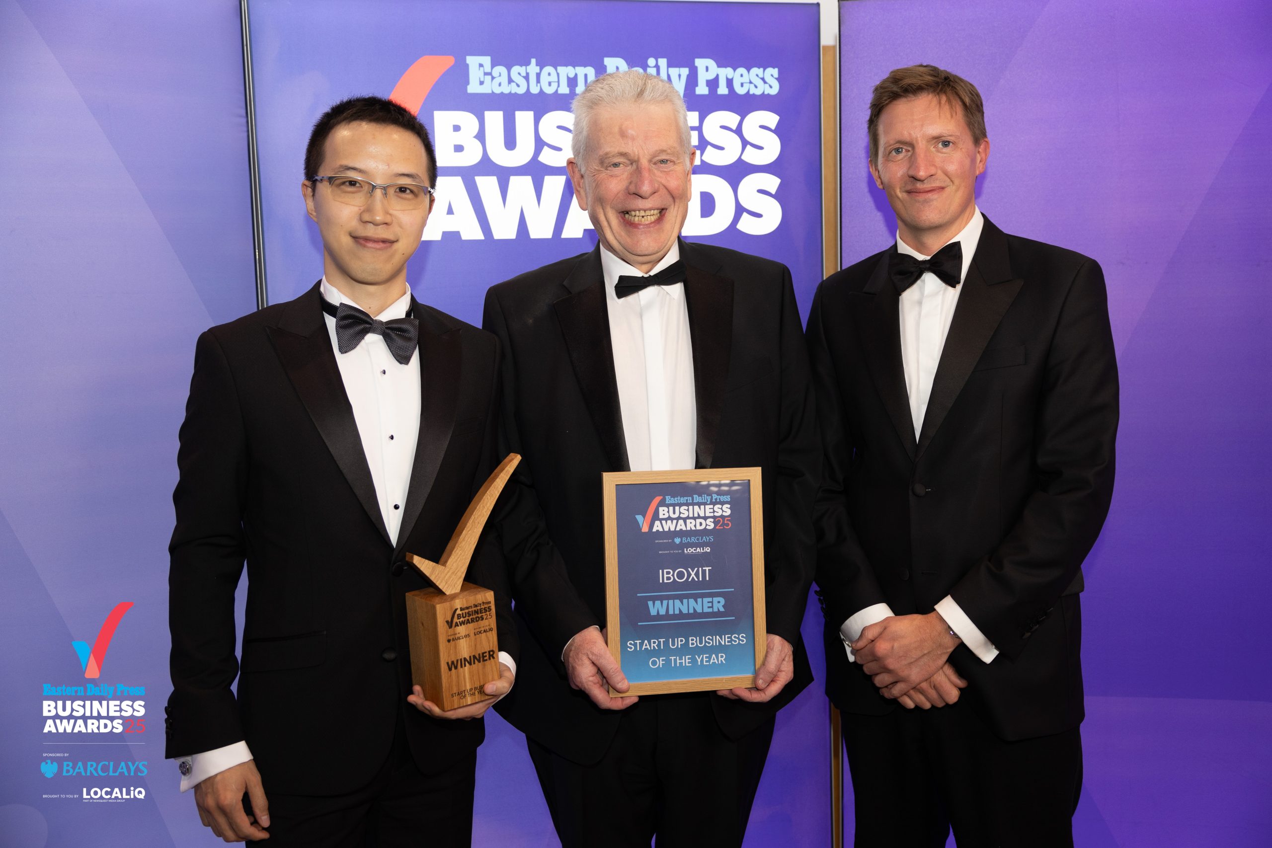 Norwich Research Park company, iBoxit with their EDP Award win.