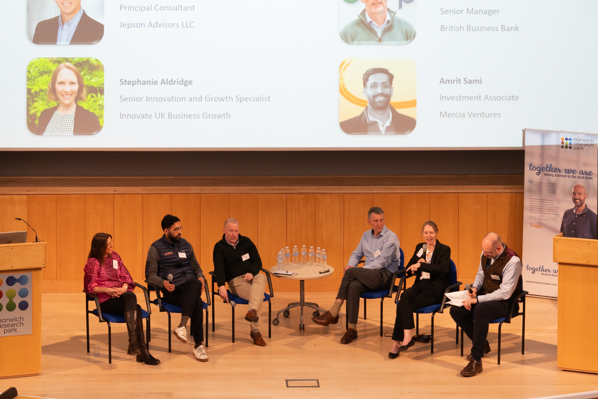 Enterprise Tuesday, Emerging Technologies in the East of England. Panel Discussion. Norwich Research Park